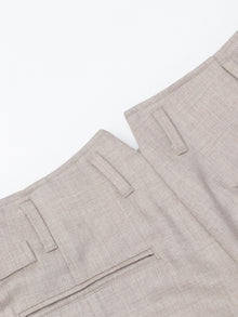 [tuning]high waisted wool trouser