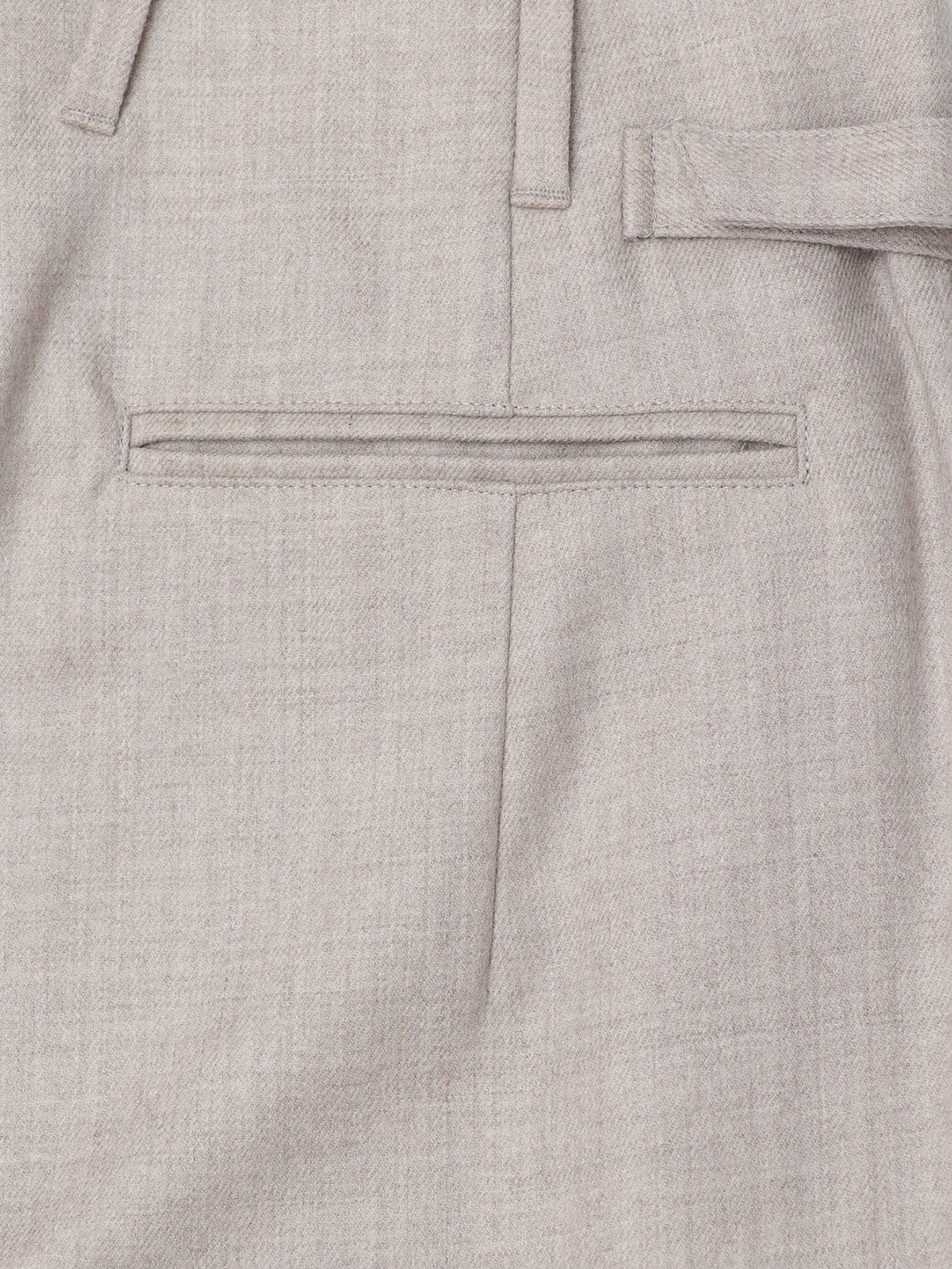 [tuning]high waisted wool trouser
