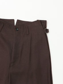[tuning]high waisted wool trouser