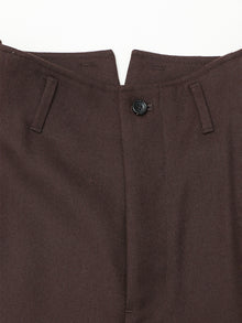 [tuning]high waisted wool trouser