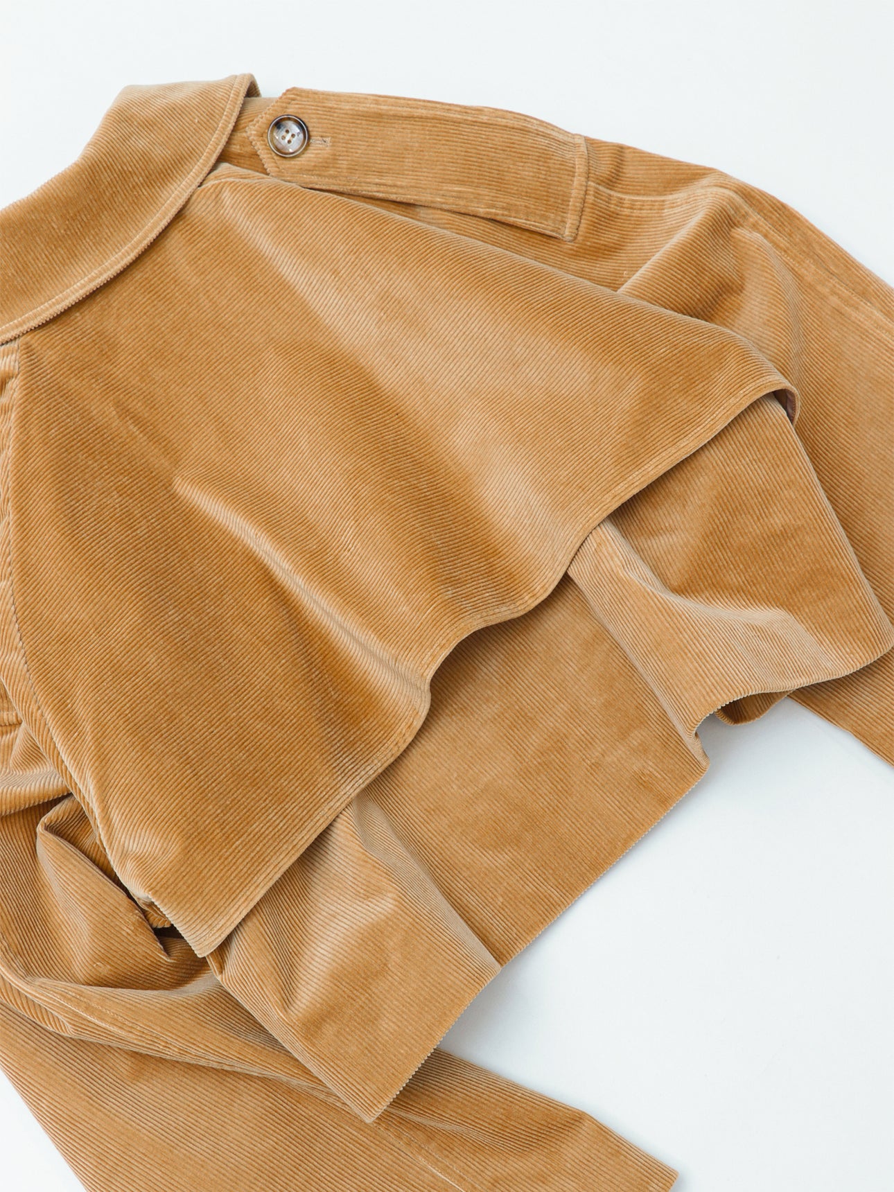 16w cotton corduroy short jacket