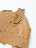 16w cotton corduroy short jacket