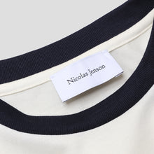 two tone crew neck t-shirt / regular