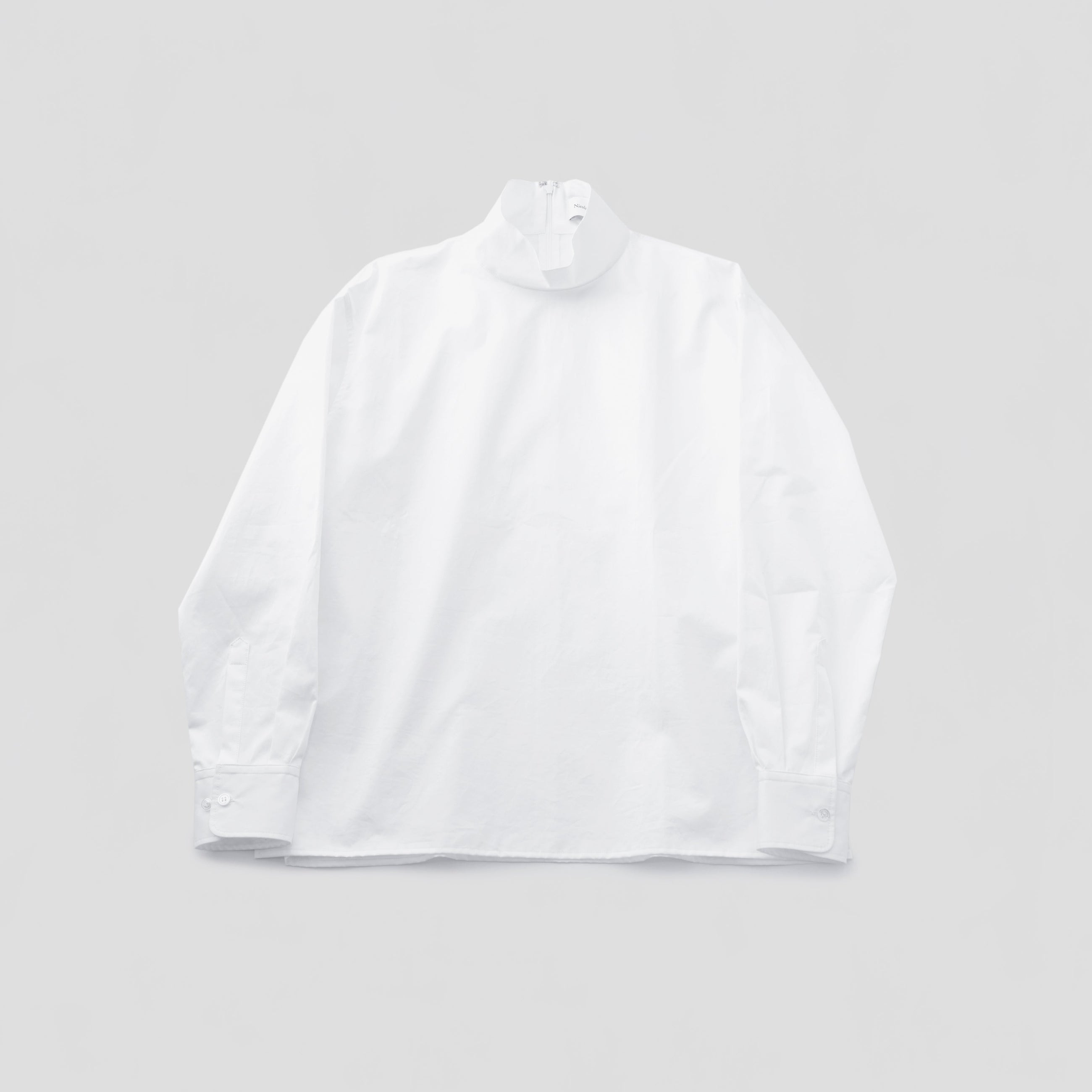 moc neck shirt