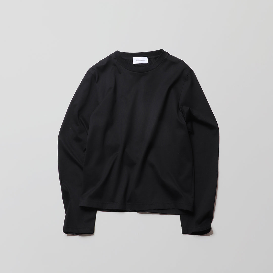 crew neck long sleeve / short