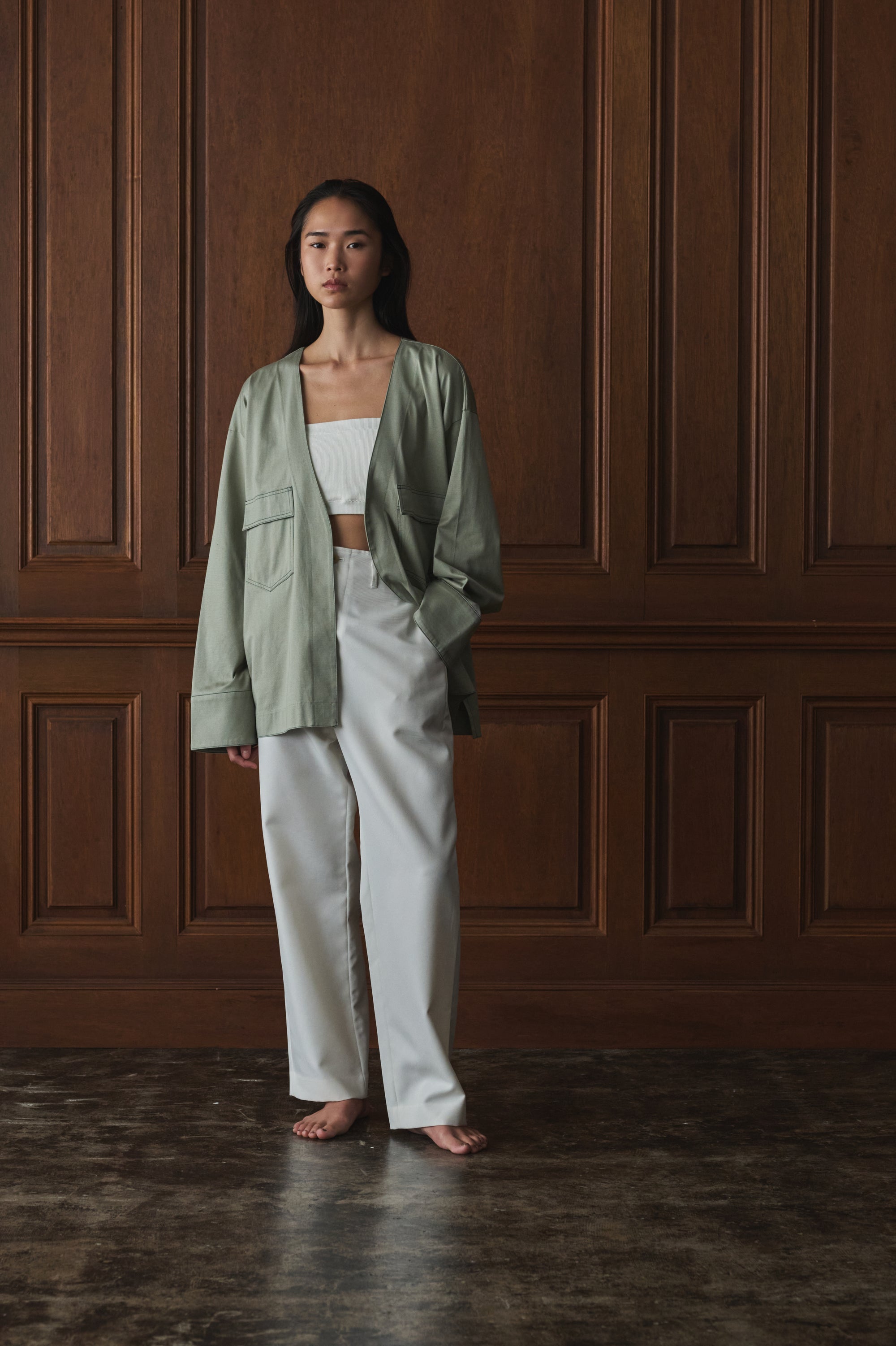color scheme stitch jacket