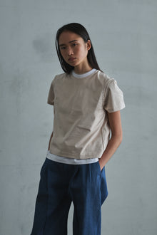two tone sleeveless / short